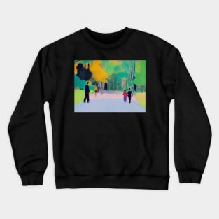 Walk Together Friends Crewneck Sweatshirt